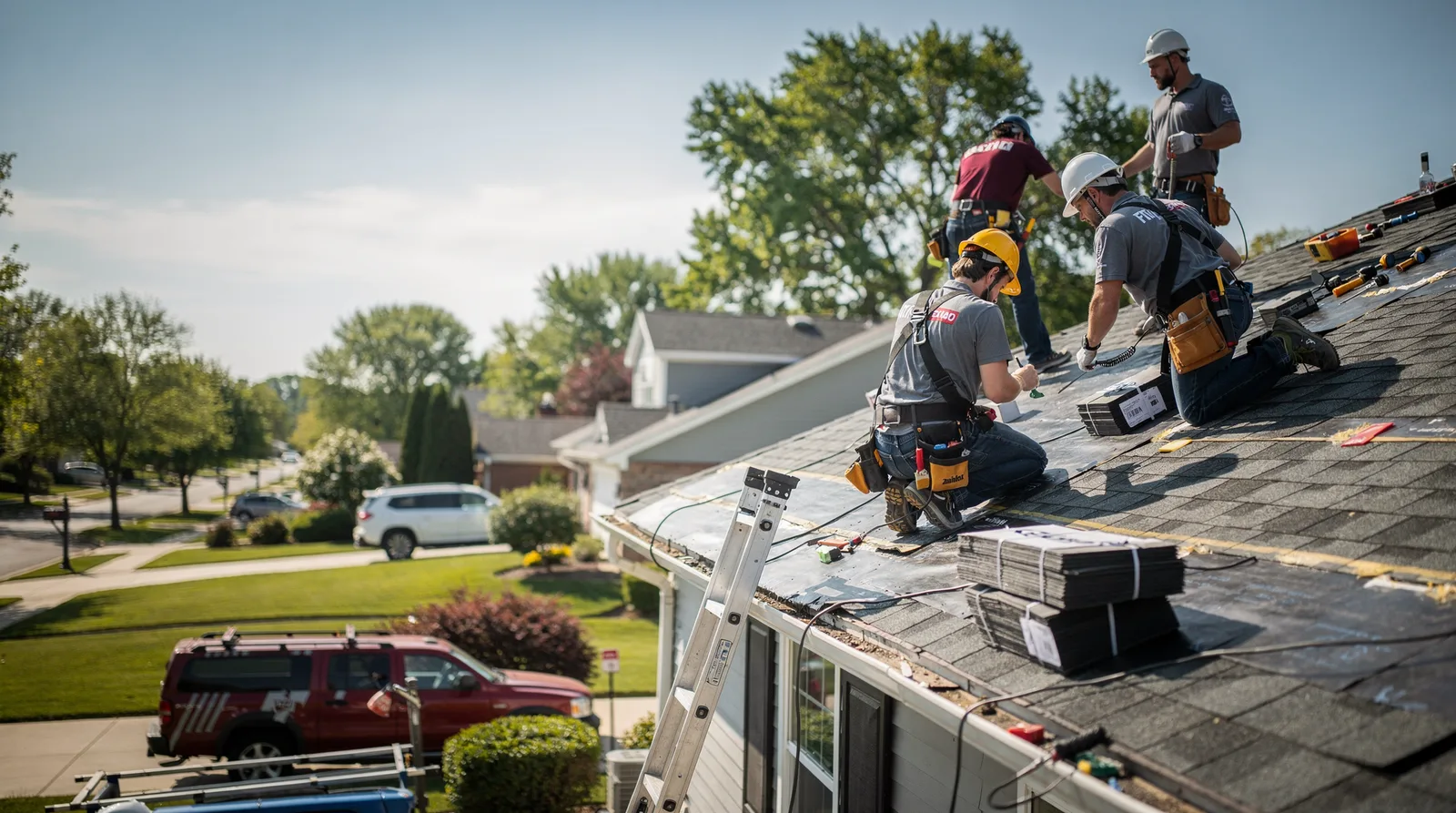 Roof Repair in Lewistown, IL around you